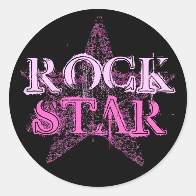 Adesivos ROCK STAR (Frente)