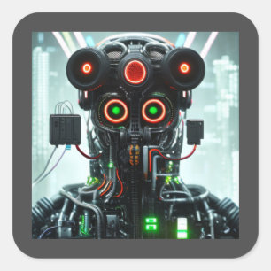 Adesivos rotosos 5 quadrados