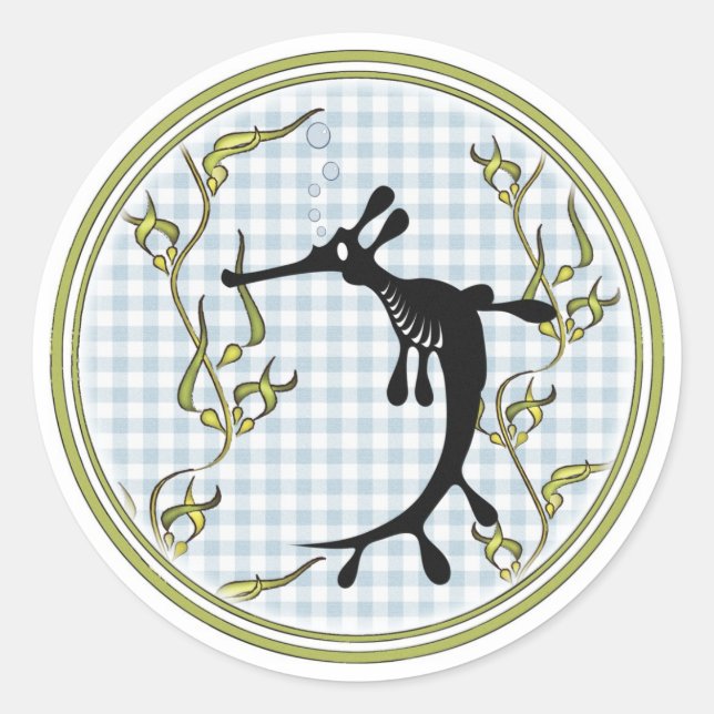 Adesivos Sea Dragon 3" (Frente)