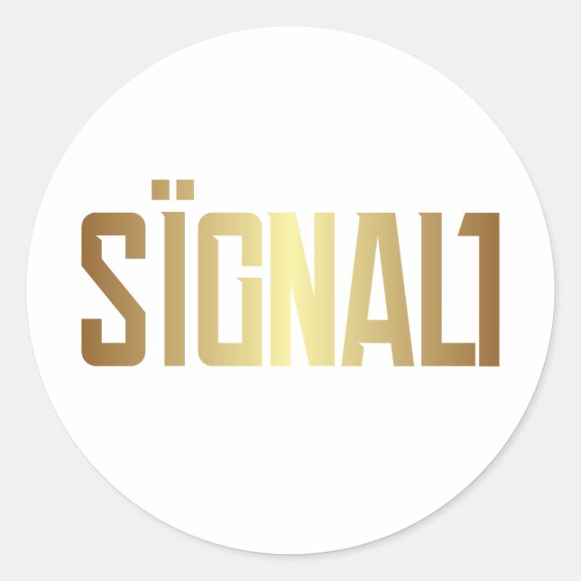 Adesivos Signal1 (Frente)