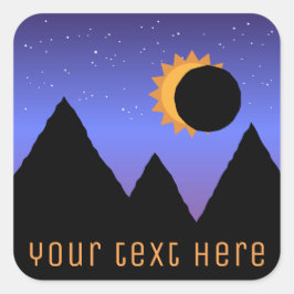 Adesivos Solar Eclipse 2017 Personalizados
