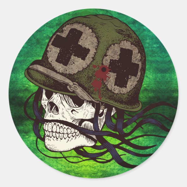 Adesivos Soldados do Exército Skeleton (Frente)