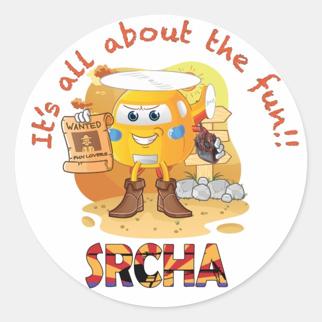 Adesivos SRCHA (Frente)