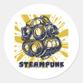 Adesivos Steampunk – Adesivo de Arte Vintage