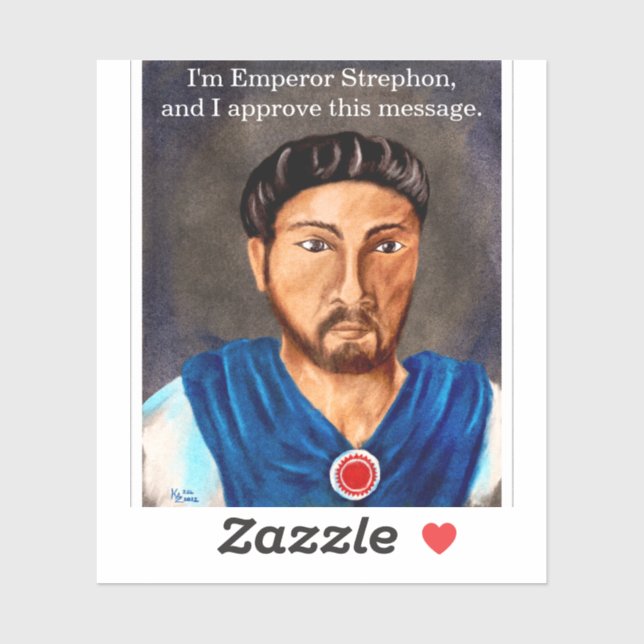 Adesivos Strephon Imperador (Folha)