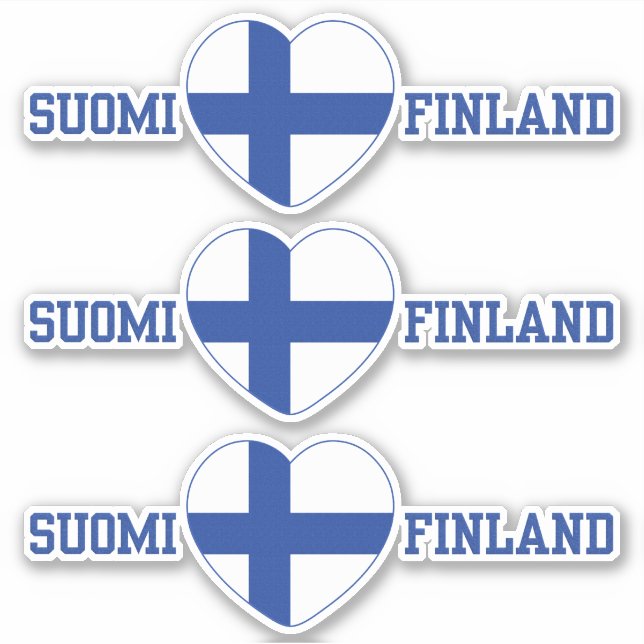 Adesivos SUOMI FINLAND (Frente)