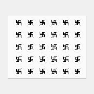 Adesivos Swasthik Redondos