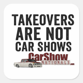 Adesivos Takeovers Não São Exposições De Carros
