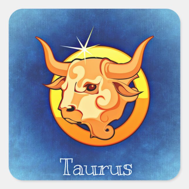 adesivos taurus zodiac (Frente)