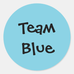 Adesivos "Team Blue"