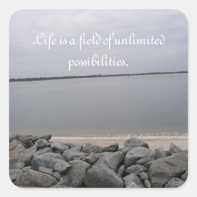 Adesivos Tranquilo de Praia (Frente)