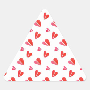 ADESIVOS TRIANGULARES MINI CORAÇÕES