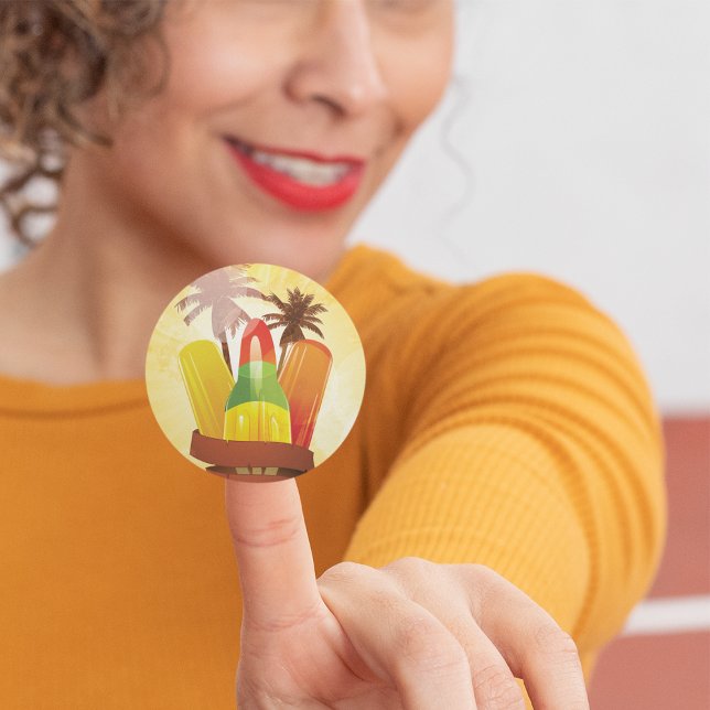 Adesivos Tropicais de Verão (Criador carregado)