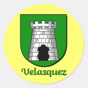 Adesivos Velasquez Family Shield