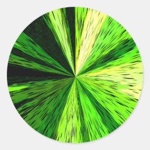 Adesivos verdes de zoom verde