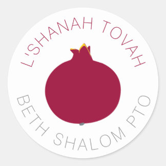 Adesivos Vermelhos Pomegranatos