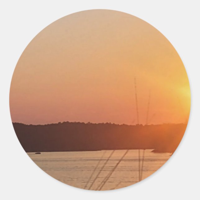 Adesivos vibrações do lago  (Frente)