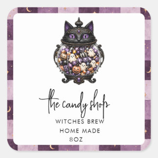 Adesivos Vibrantes de Produtos de Halloween