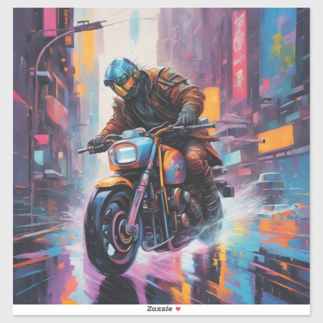 Adesivos vinílicos Extra Grandes de 14" x 14" (Folha)