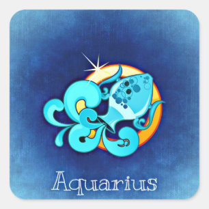 adesivos zodiéticos aquários