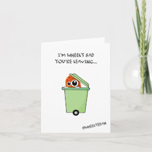 Adeus cartão - Estou Roely triste que você está in