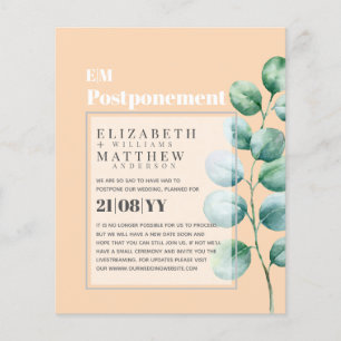 Adiamento da Mudança de Planos Eucalyptus Greenery