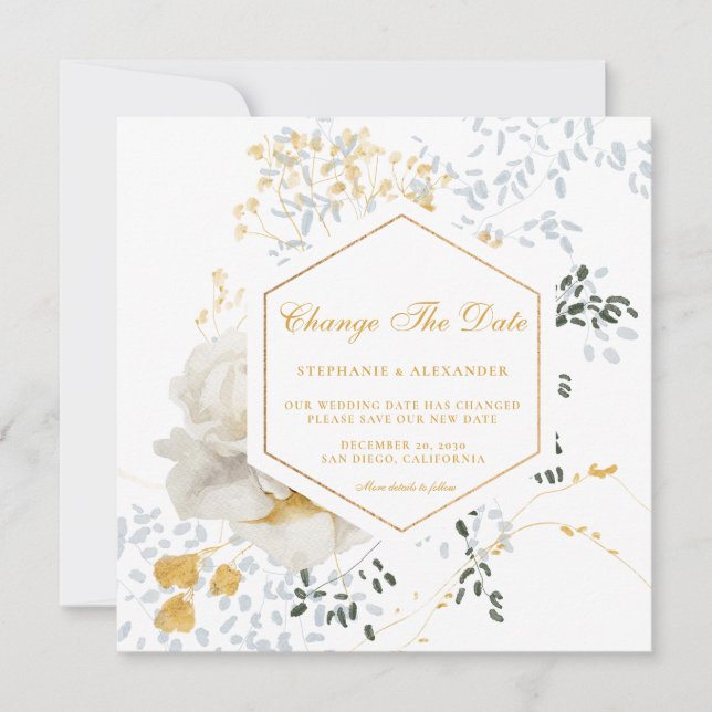 Adiamento de Casamento Mudança de Planos (Frente)