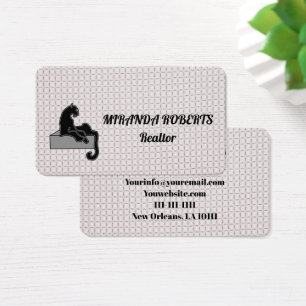 Adição de Preto e Branco do Agente Imobiliário