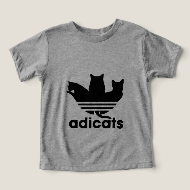 adicats gato engraçado correndo paródia (Design frontal)