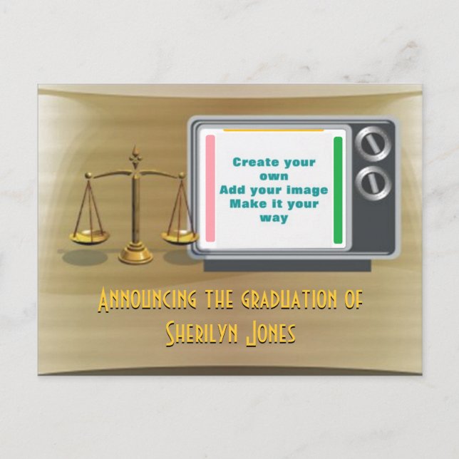 Adicionar anúncio de graduação de fotos (Frente)