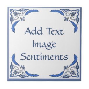 Adicionar Azulejo de texto, Olhar holandês, Person