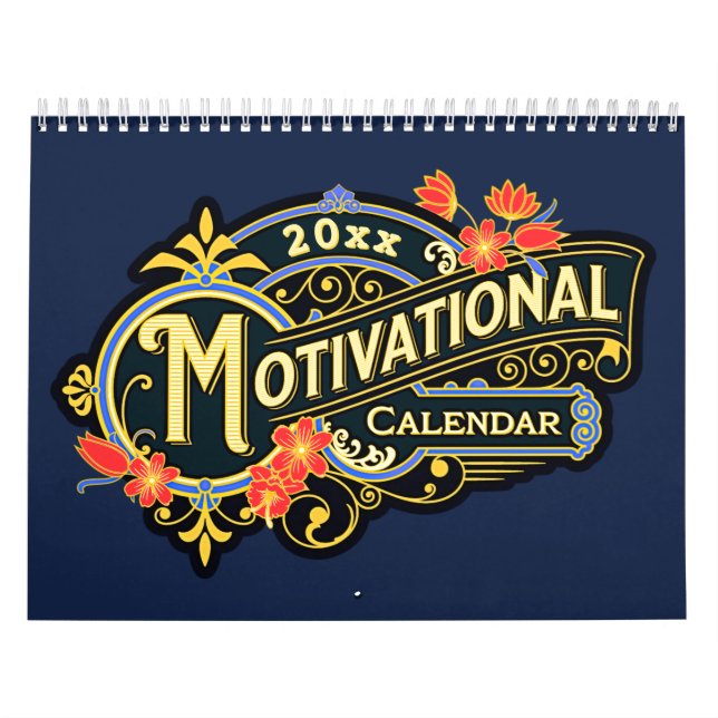 Adicionar Calendário Motivacional 20XX Ano (Capa)