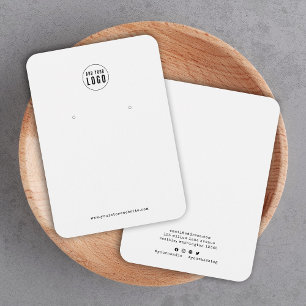 Adicionar cartão de exibição de brinco de máquina 