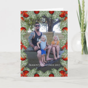 Adicionar Cartão de Natal de Quadro de Imagem Pers