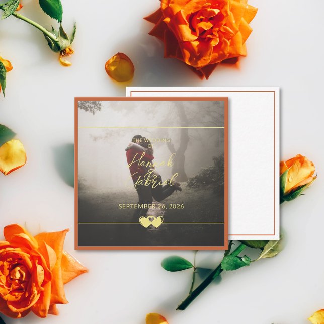 Adicionar Cartão de Nota Simples de Texto Personal (Add Photo Custom Text Flat Note Card (front and back))