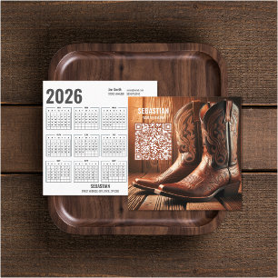 Adicionar Cartões de visitas de Calendário do West