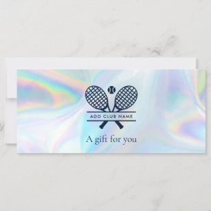 Adicionar Certificado de Presente Iridescente do N