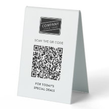 Adicionar código QR da empresa e informações sobre