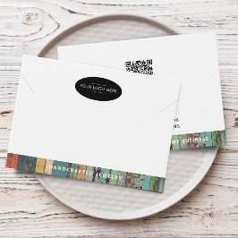 Adicionar código QR do logotipo da empresa Cartão