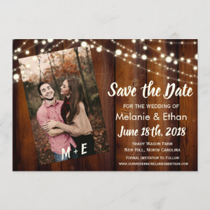 ADICIONAR FOTO - Convite de Casamento Save The Dat