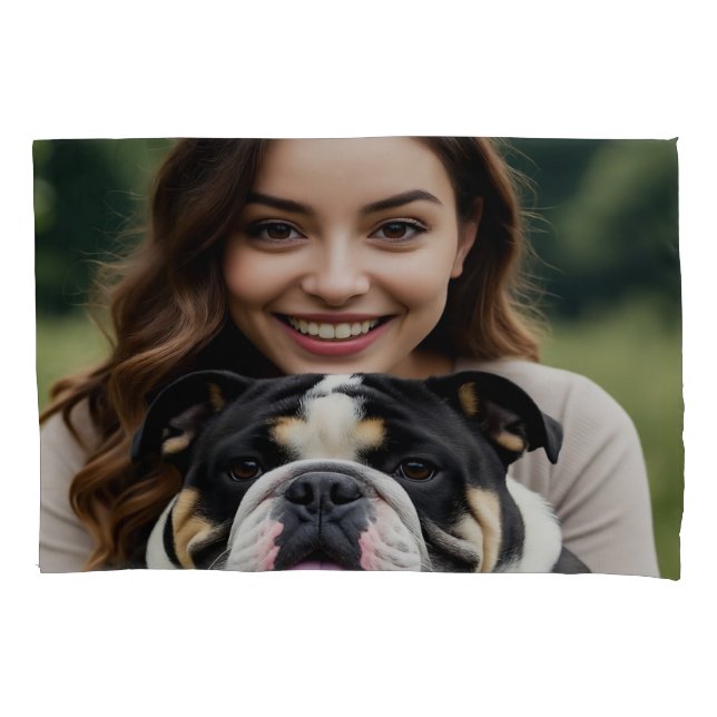 Adicionar Foto de Bulldog Personalizar (Frente)