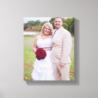 Adicionar foto de casamento ou outra Canvas