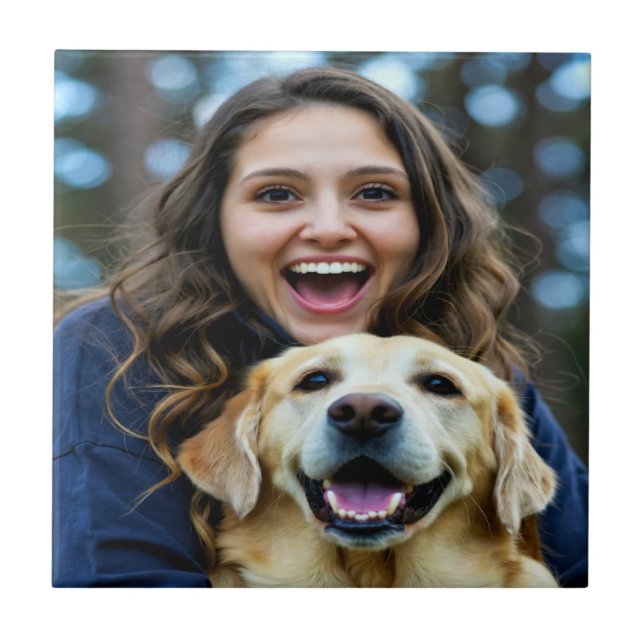 Adicionar Foto Personalizada do Labrador Retriever (Frente)