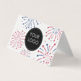 Adicionar logotipo 4 de julho do Business Company 