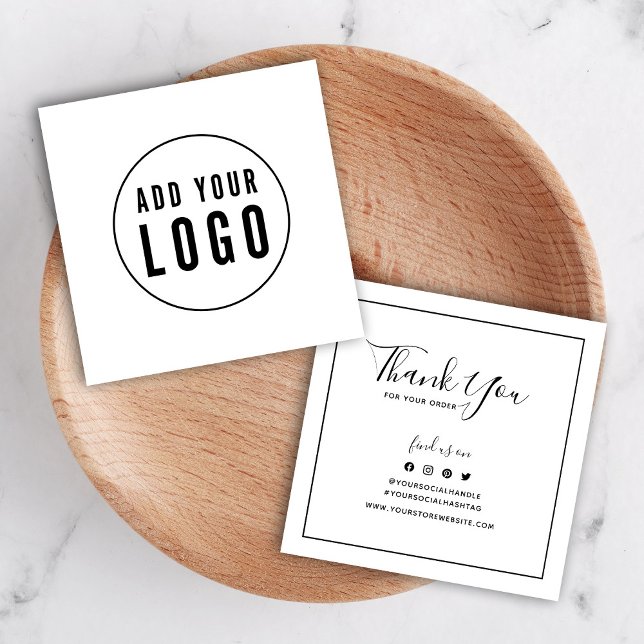 Adicionar Logotipo Borda Preta Social Obrigado Ins (Criador carregado)