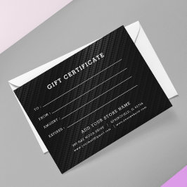 Adicionar logotipo Certificado de presente comerci