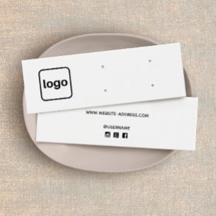 Adicionar logotipo horizontal com quatro furos de