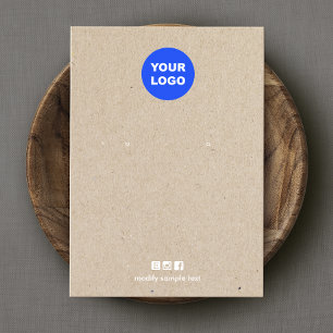 Adicionar logotipo Tan Kraft Observando placa de v