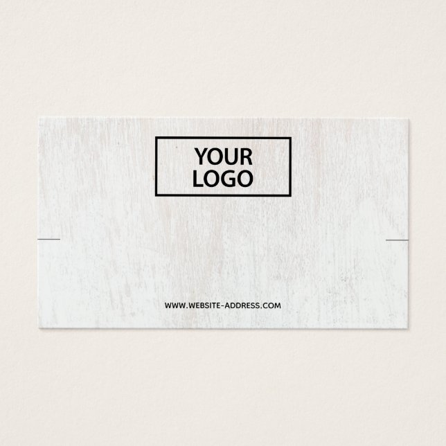 Adicionar Logotipo Weathered White Wood Bracelet D (Frente)