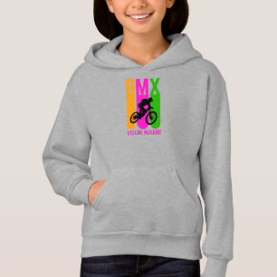 Adicionar Nome ou Texto BMX Bike Rider Laranja Ros